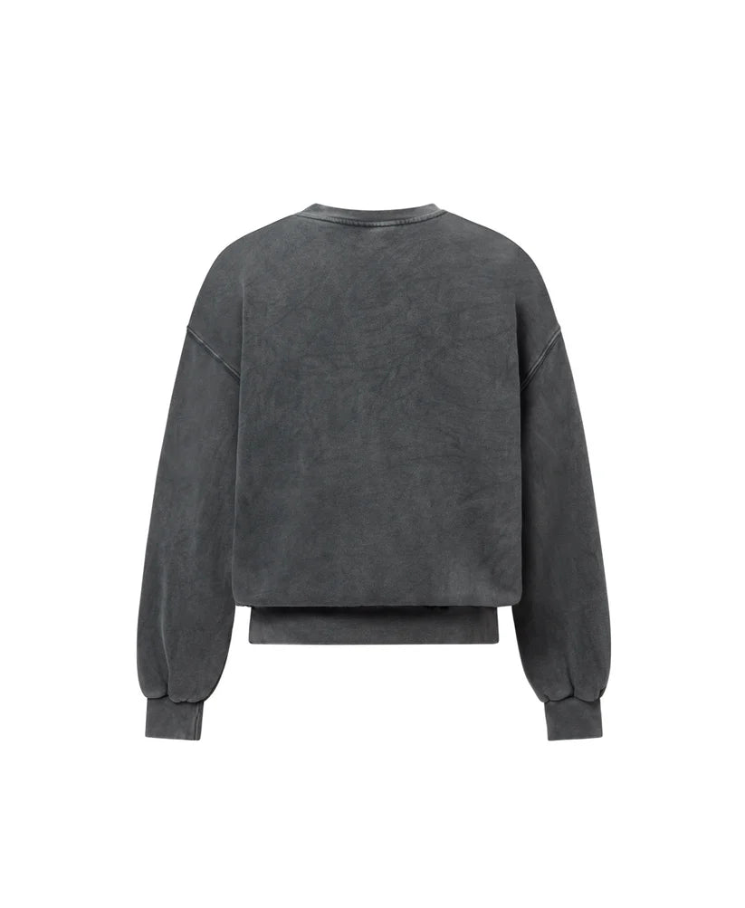 OVERSIZED VINTAGE BLACK CREWNECK