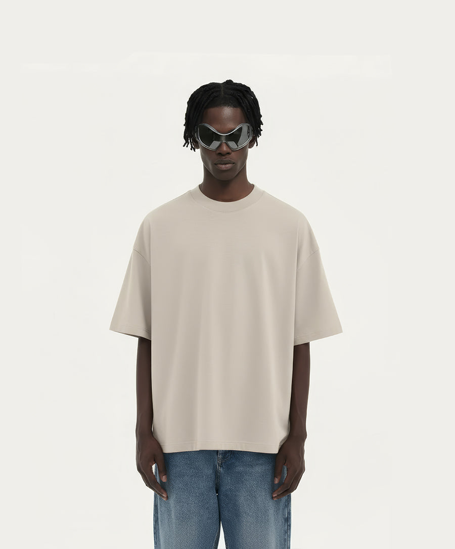 OVERSIZED VANILLA CREAM T-SHIRT