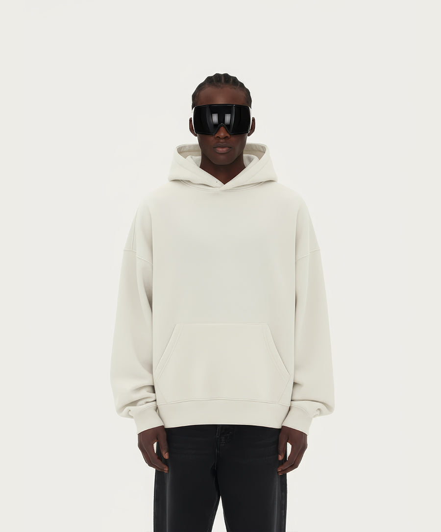 OVERSIZED ECRU HOODIE