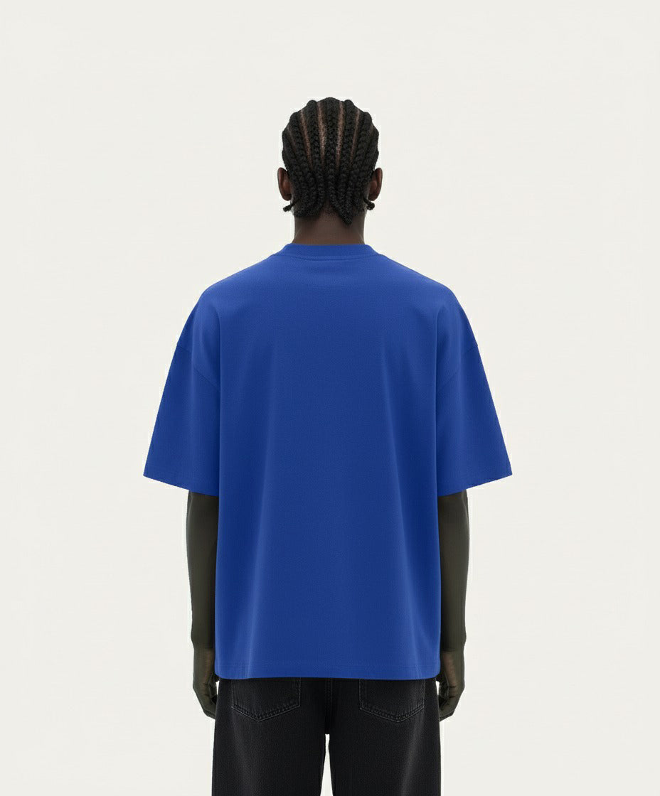 OVERSIZED OCEAN BLUE T-SHIRT