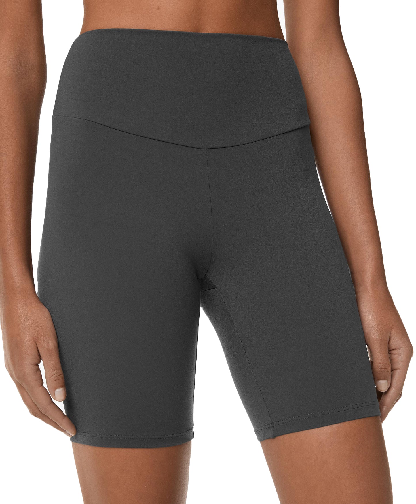 ANTHRACITE BIKER SHORTS