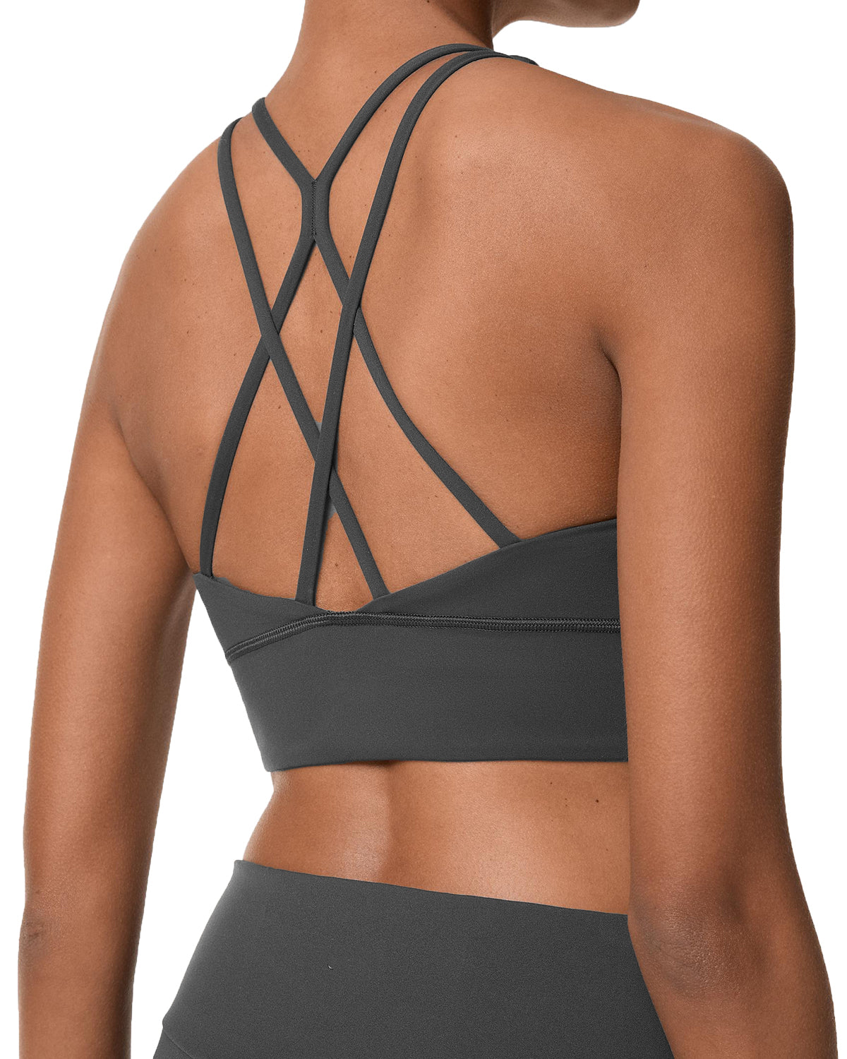 ANTHRACITE CROSSOVER BRA