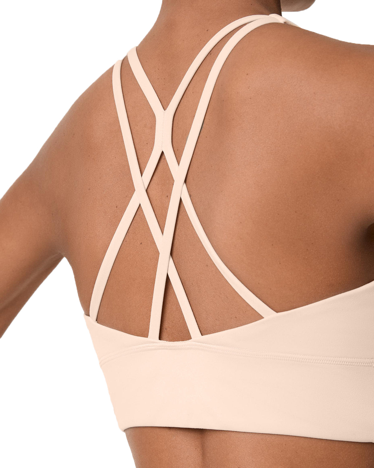 VANILLA CREAM CROSSOVER BRA