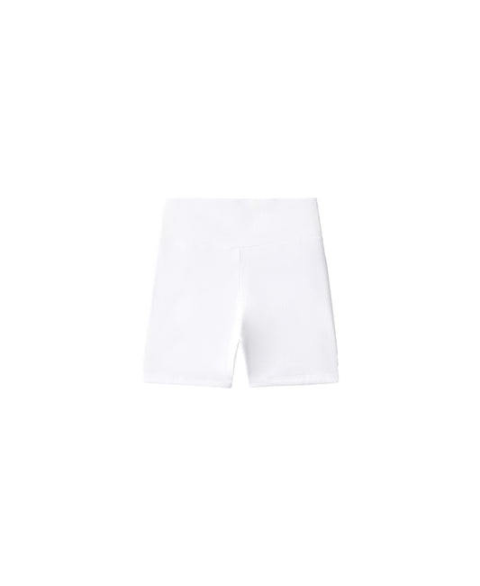 PURE WHITE MINI SHORTS