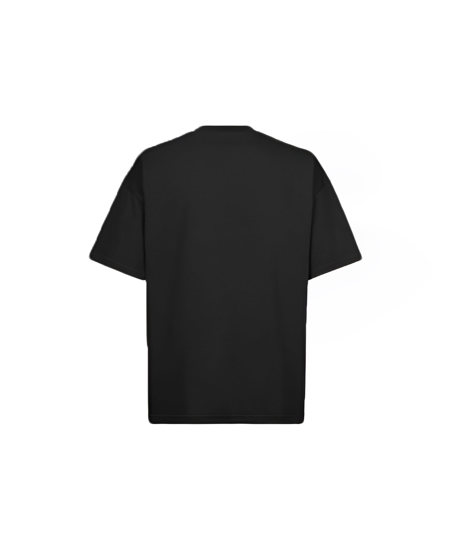 OVERSIZED SOLID BLACK T-SHIRT
