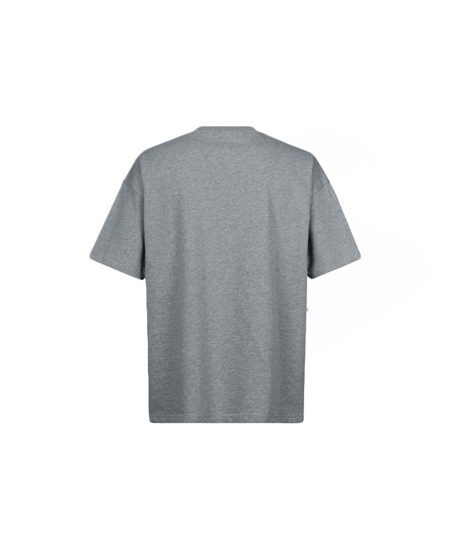 OVERSIZED GRAY MELANGE T-SHIRT
