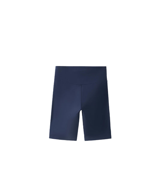 NAVY BLUE BIKER SHORTS