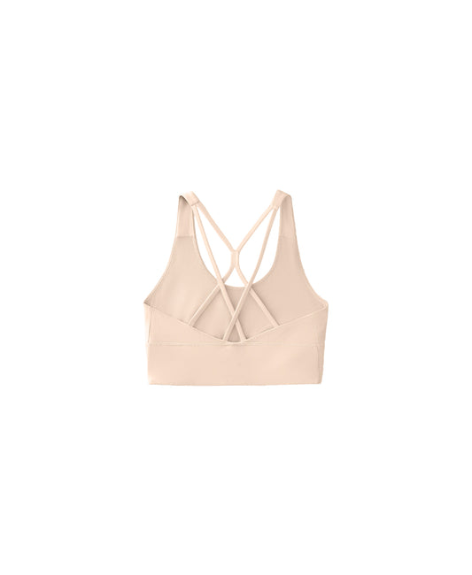 VANILLA CREAM CROSSOVER BRA