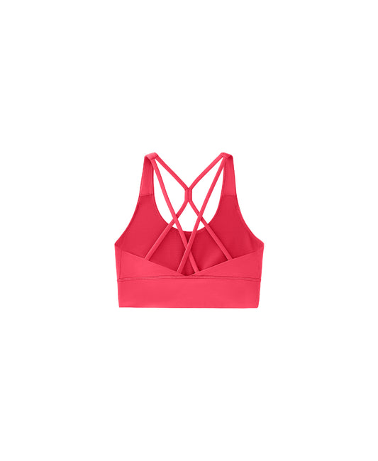 CHEEKY PINK CROSSOVER BRA