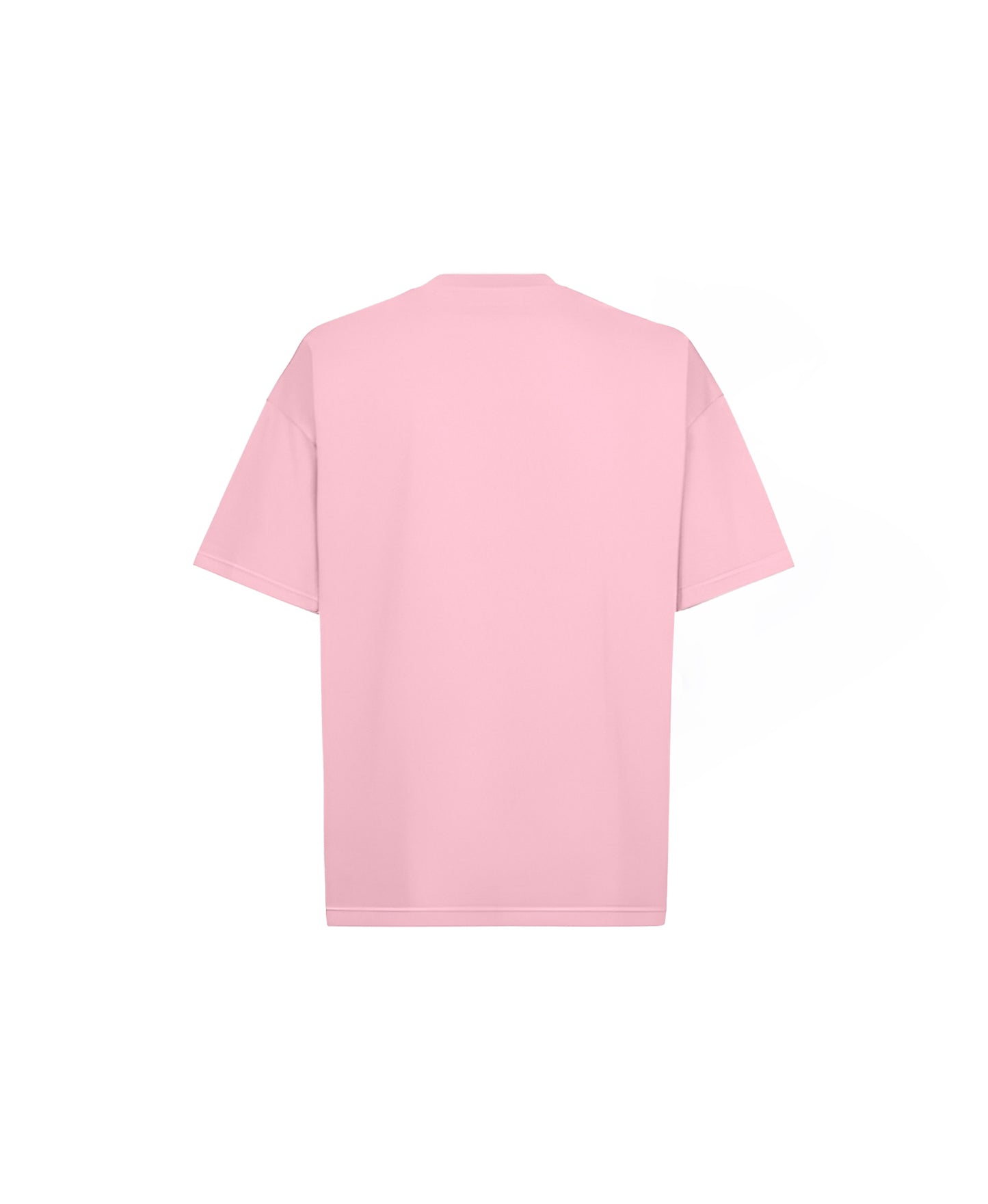 OVERSIZED POWDER PINK T-SHIRT