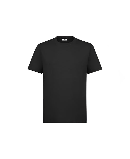 REGULAR SOLID BLACK T-SHIRT