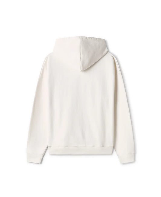 REGULAR OFF WHITE ZIPPER HOODIE