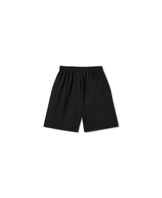 SOLID BLACK SHORTS