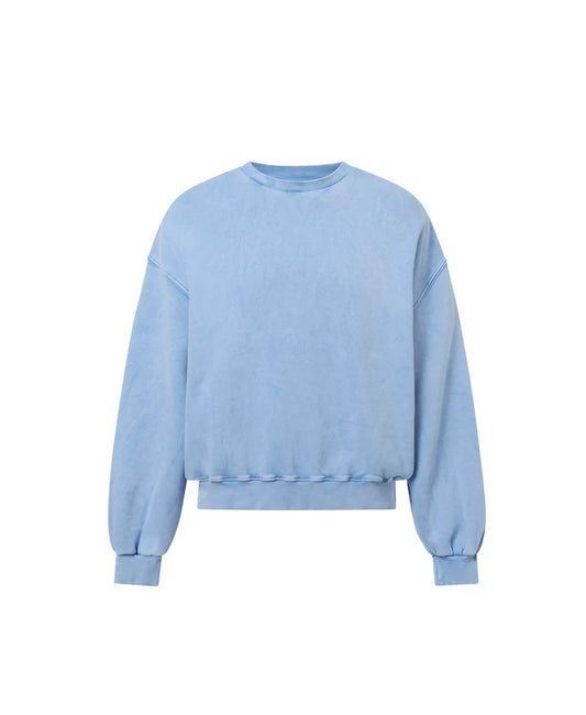OVERSIZED VINTAGE BLUE CREWNECK