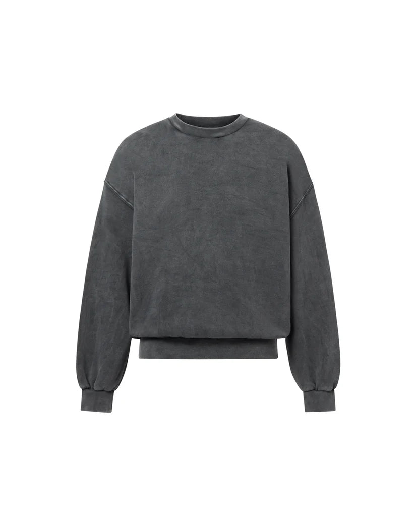 OVERSIZED VINTAGE BLACK CREWNECK